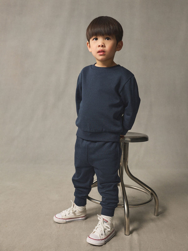 Navy Blue Sweatshirt And Joggers Set (3mths-7yrs)