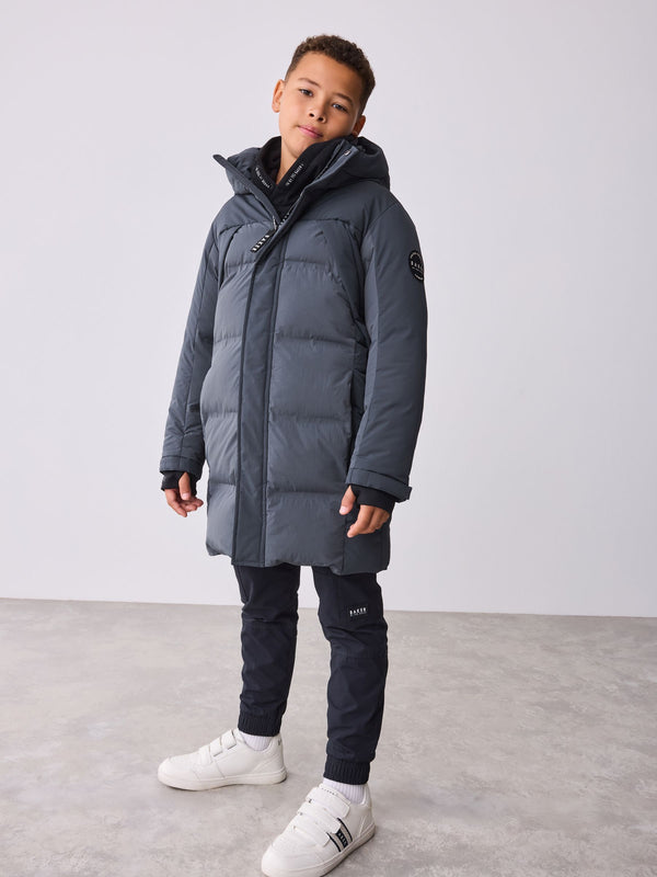 Baker by Ted Baker Shower Resistant Longline Padded Coat