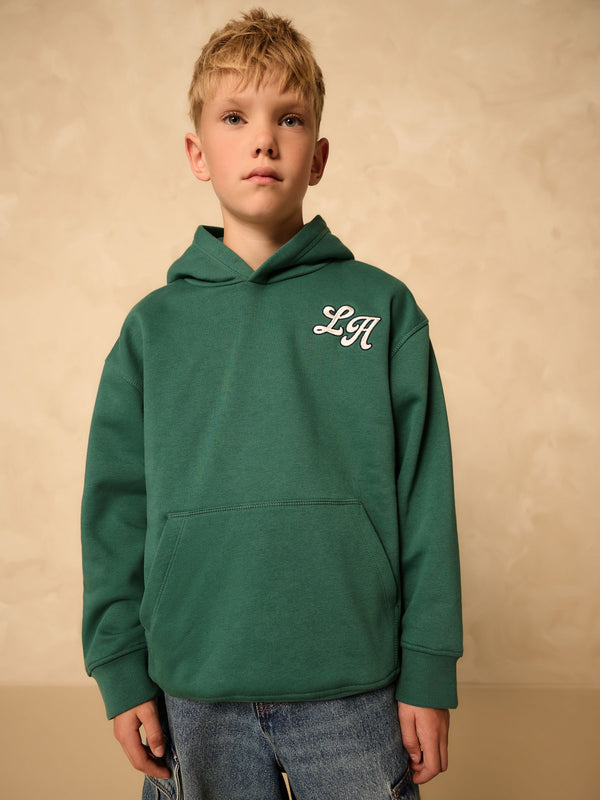 Green Sign Off Hoodie (3-16yrs)