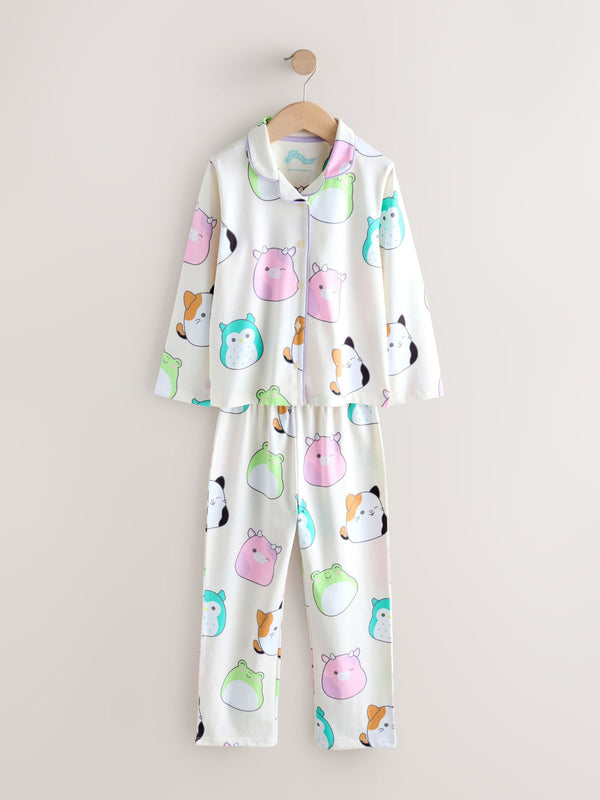 Ecru Squishmallow Button Through Pyjamas (5-14yrs)
