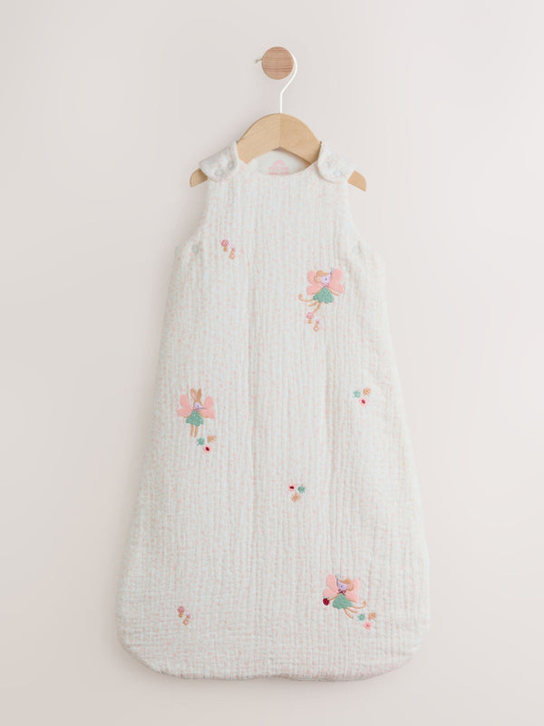 Fairy Bunny Baby 2.5 Tog 100% Cotton Sleep Bag