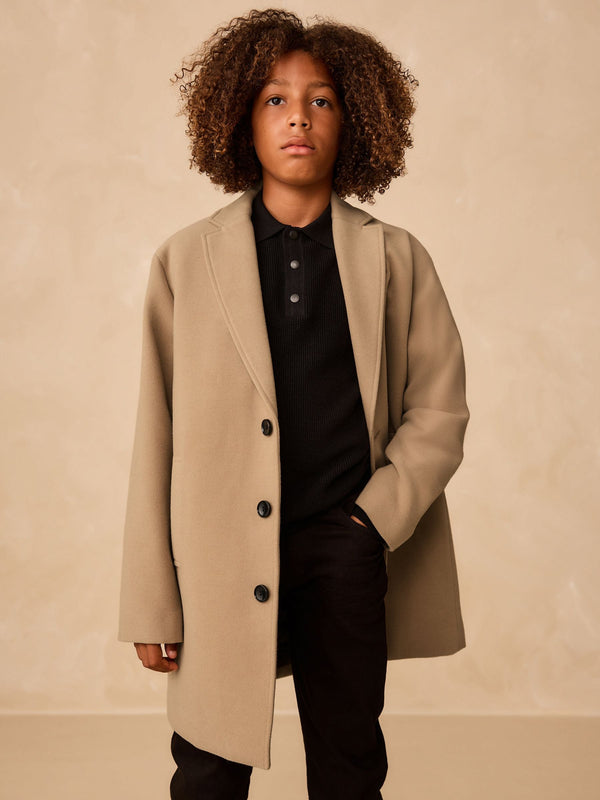 Neutral Overcoat (3-16yrs)