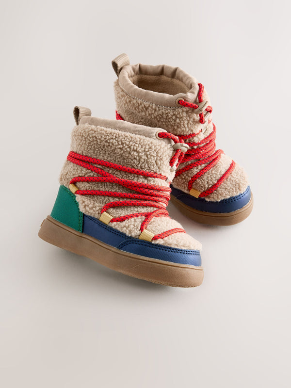 Neutral Borg Bungee Pull On Boots