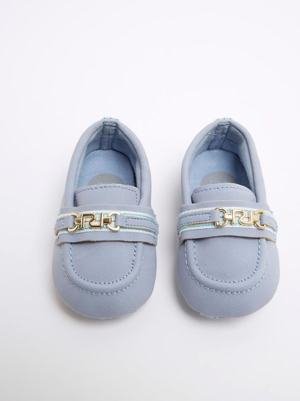 River Island Blue Loafers
