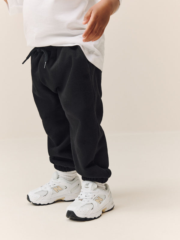 Black Regular Fit Soft Touch Jersey Joggers (3mths-7yrs)