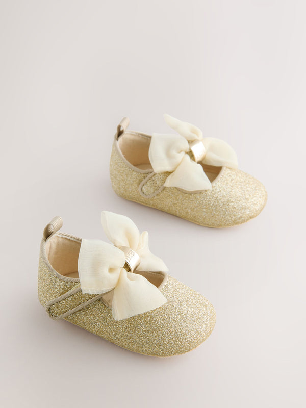 Baker by Ted Baker Baby Girls Padders Shoes With Bow