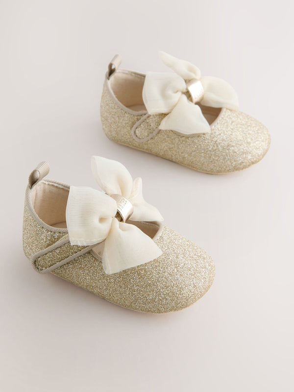 Baker by Ted Baker Baby Girls Padders Shoes With Bow