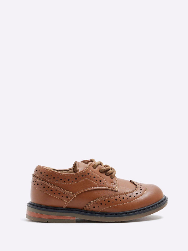 River Island Brown Brogue Shoes