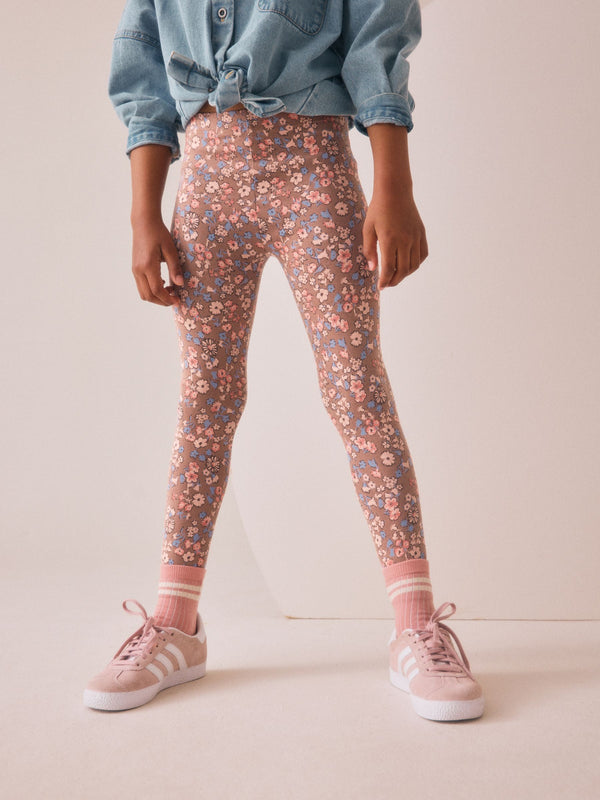 Floral Printed Leggings (3-16yrs)