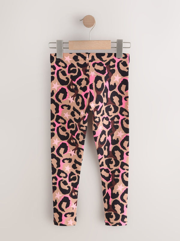 Star Animal Print Leggings (3-16yrs)