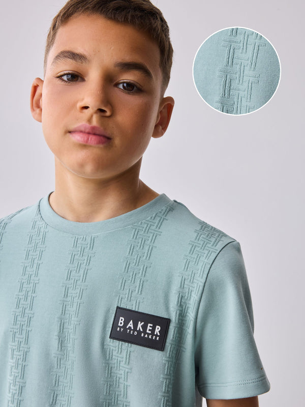 Baker by Ted Baker 'T' Textured T-Shirt