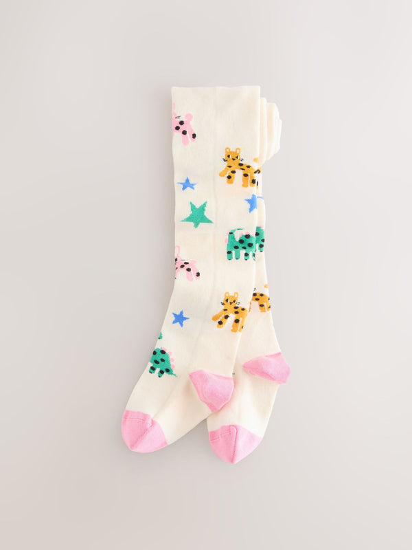 Multicolour Cotton Rich Character Tight