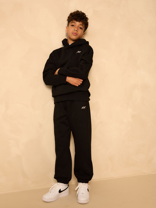 Black Sweatshirt and Joggers Set (3-16yrs)