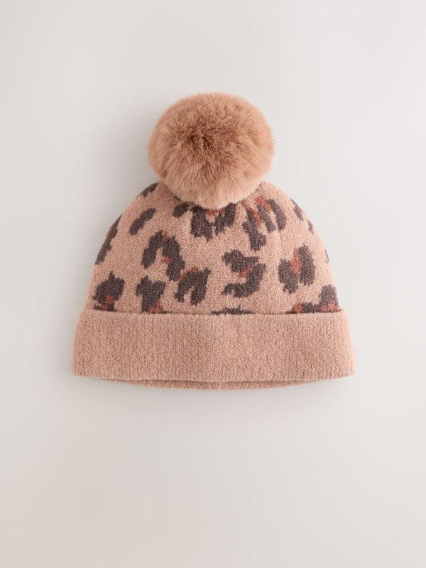 Animal Pom Beanie (1-16yrs)