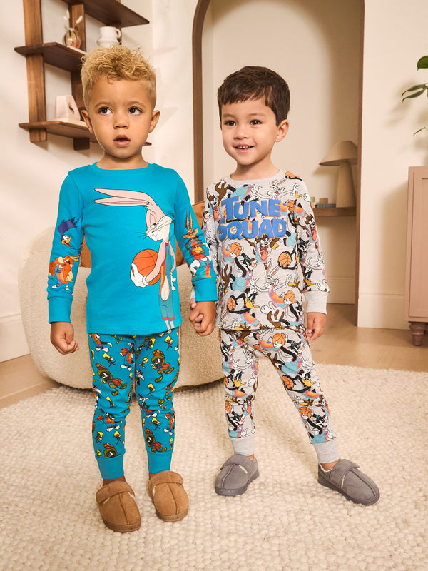 Multi Looney Tunes Snuggle Fit License Pyjamas 3 Pack (9mths-8yrs)