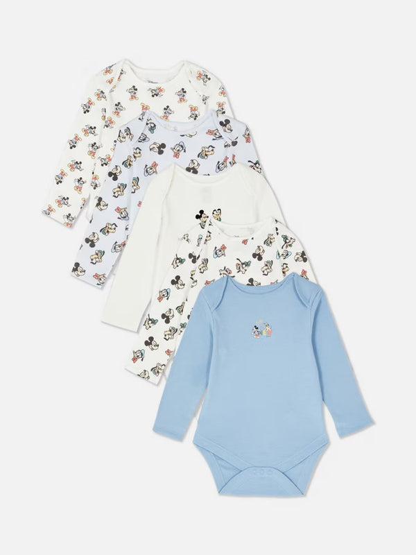 Disney 5 pack bodysuits