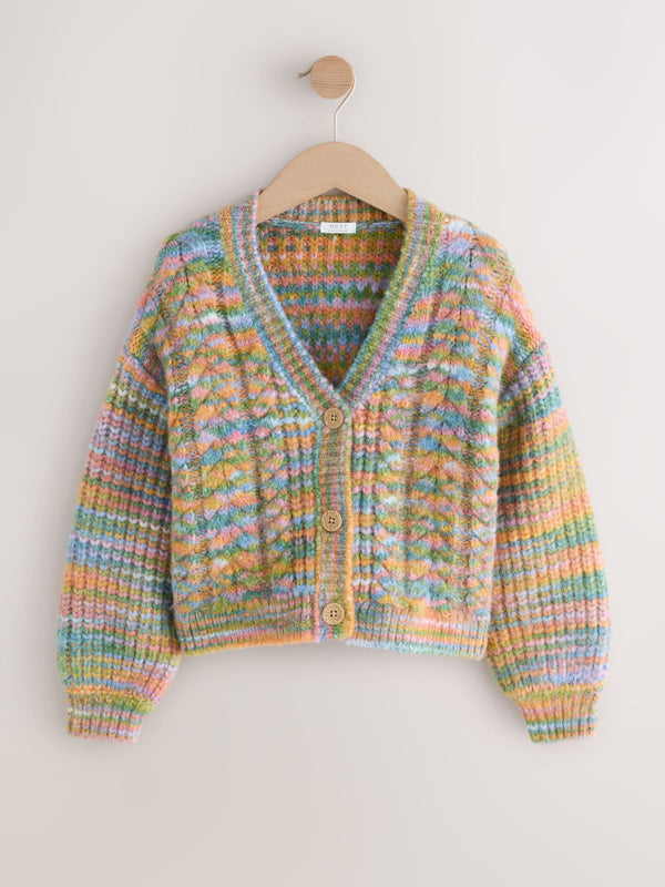 Rainbow Cable Knitted Cardigan (3-16yrs)