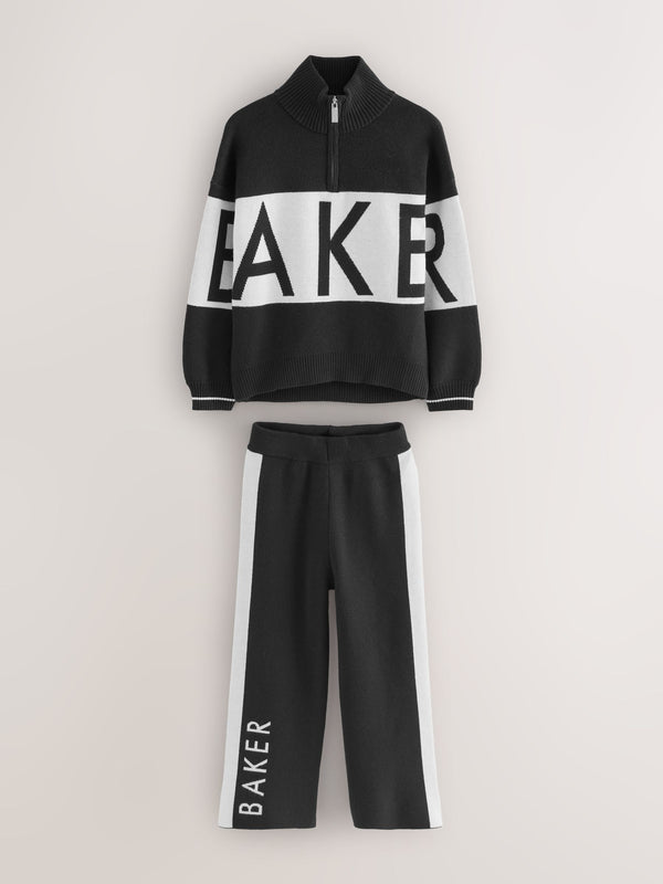 Baker by Ted Baker 2 Piece Colourblock Knit Sweatshirts & Joggers Set