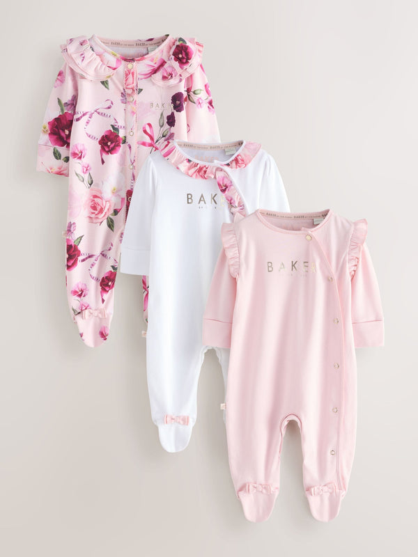 Baker by Ted Baker Sleepsuits 3 Pack