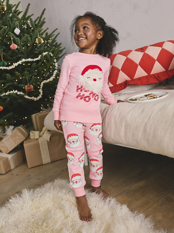 Pink Santa Christmas Pyjamas (9mths-16yrs)