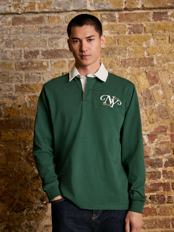 Green Rugby Shirt