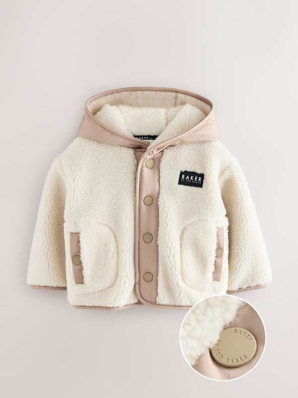 Baker by Ted Baker Stone Borg Jacket