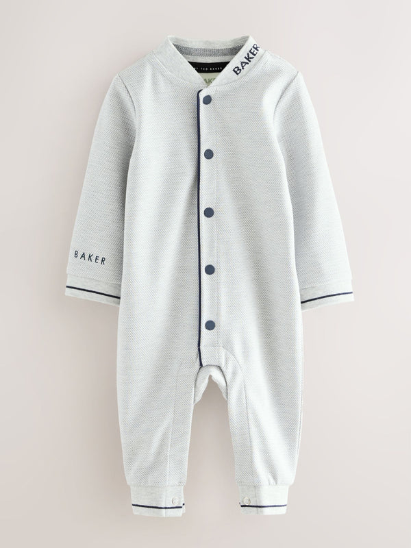 Baker by Ted Baker Grey Textured Romper