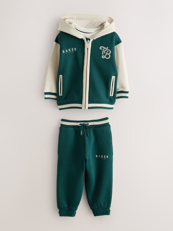 Baker by Ted Baker Varsity Hoodie, T-Shirt and Joggers Set
