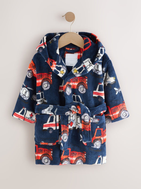 Blue Emergency Vehicle Robe (9mths-12yrs)
