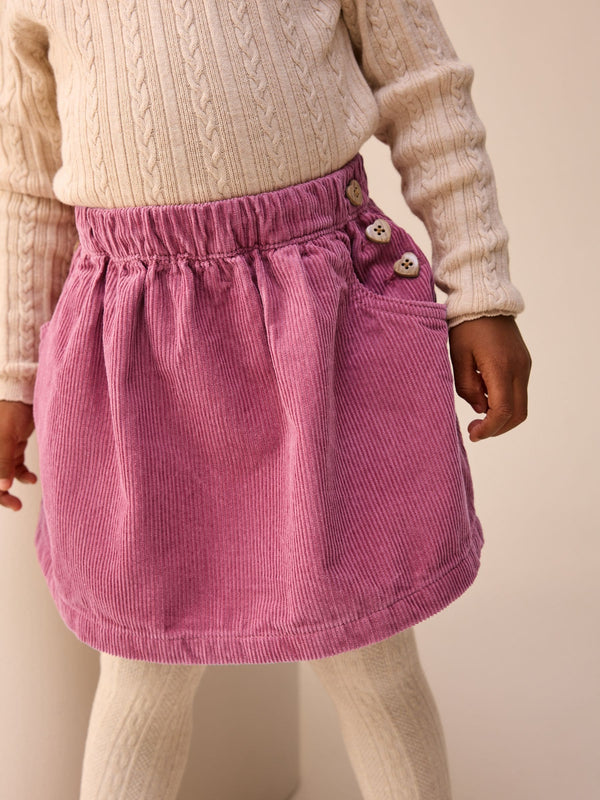 Pink Cord Skirt (3mths-7yrs)