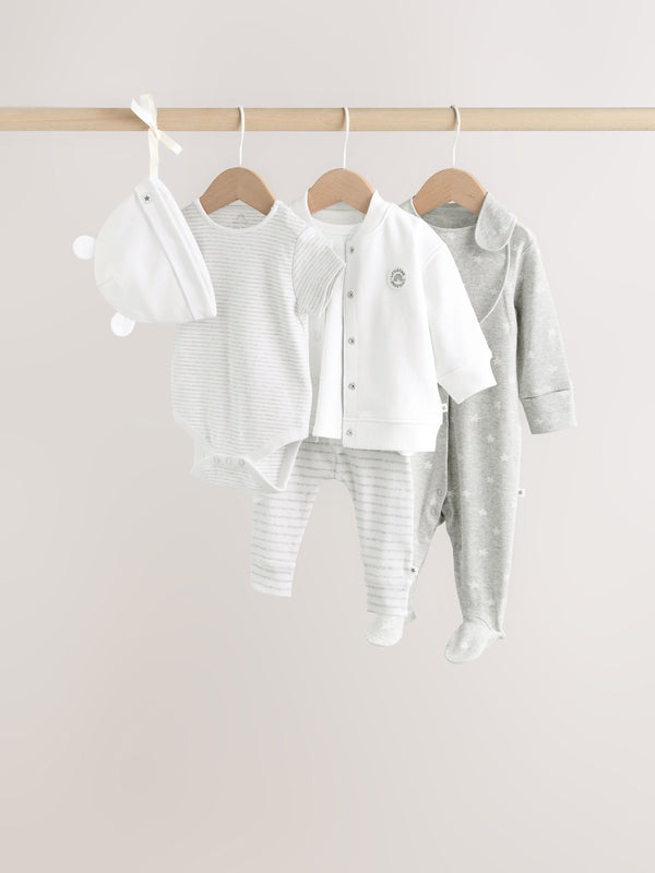 Grey Star Baby Gift Bundles 7 Piece Set (0-18mths)