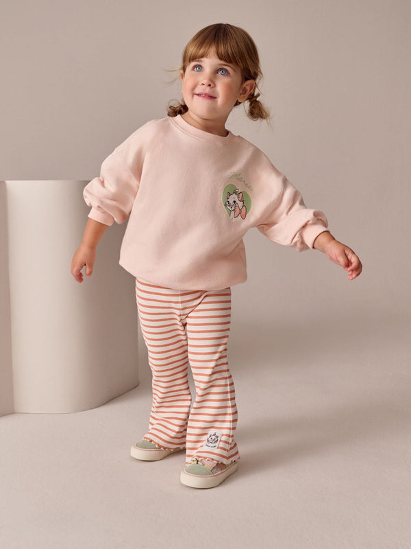 Pink Disney Aristocats Marie Long Sleeve Top and Leggings Set (3mths-7yrs)