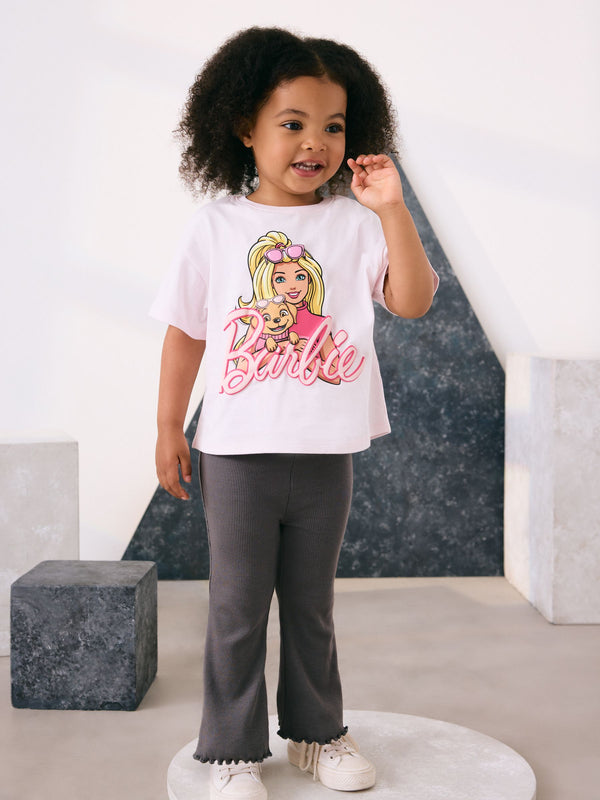 Pink Barbie Long Sleeve Top and Leggings Set (3mths-7yrs)