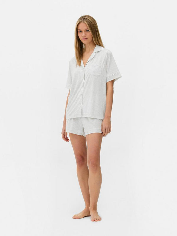 Boyfriend short pyjamas grey