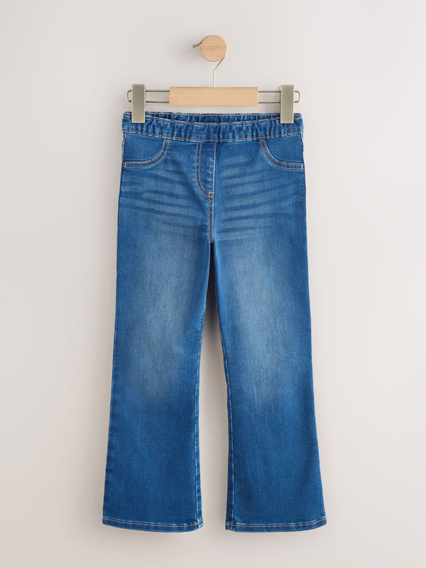 Mid Blue Pullon Flare Jeans (3-16yrs)
