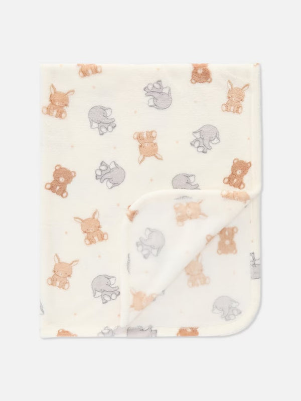 Primark bear & friends fleece blanket