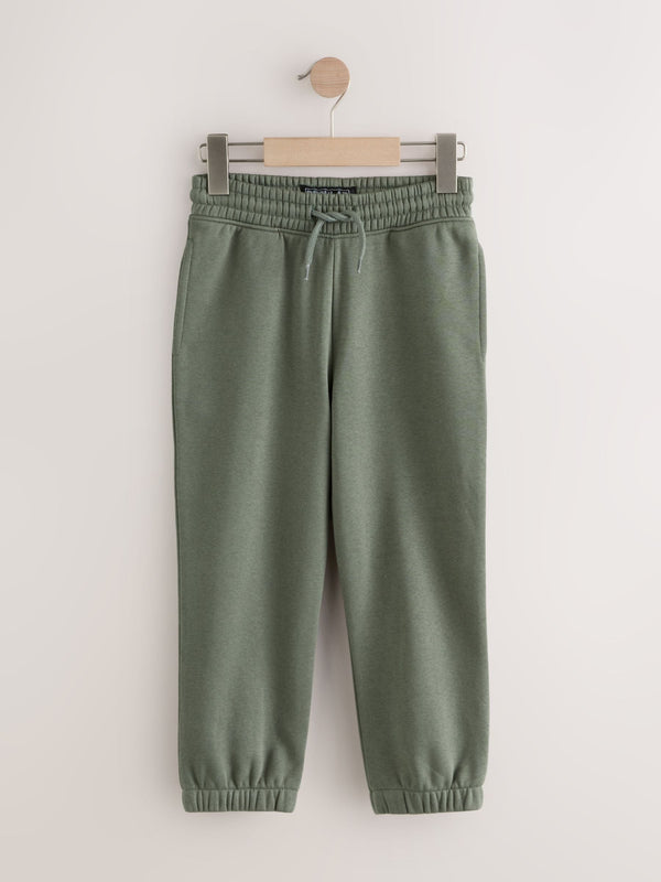 Khaki Green/Black Regular Fit Joggers 2 Pack (3-16yrs)