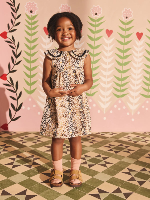 Animal Print Cath Kidston Collar Dress (3mths-8yrs)