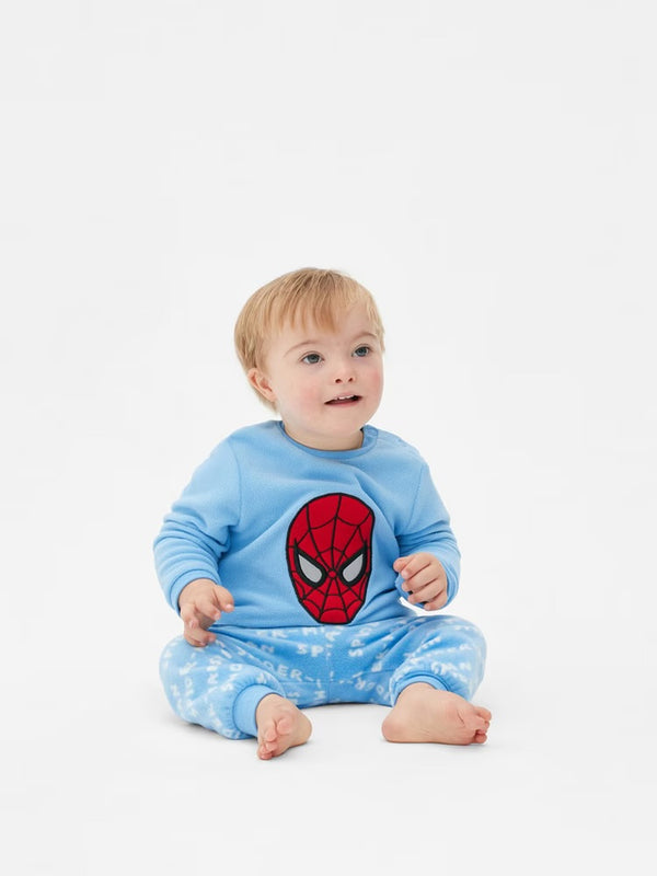 Disney spiderman fleece pyjama