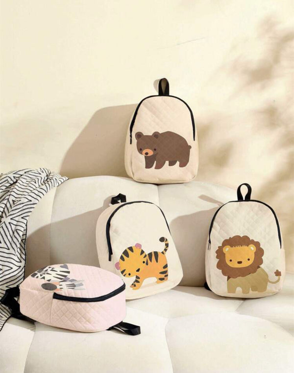 Customized animal quilted nursery bag