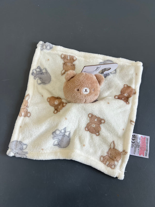 Primark bear comforter toy