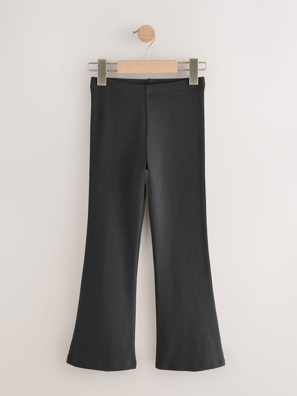 Black 1 Pack Flare Leggings (3-16yrs)