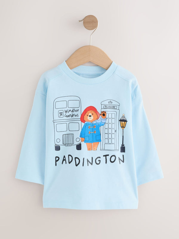 Blue Paddington Long Sleeve T-Shirt (12mths-8yrs)