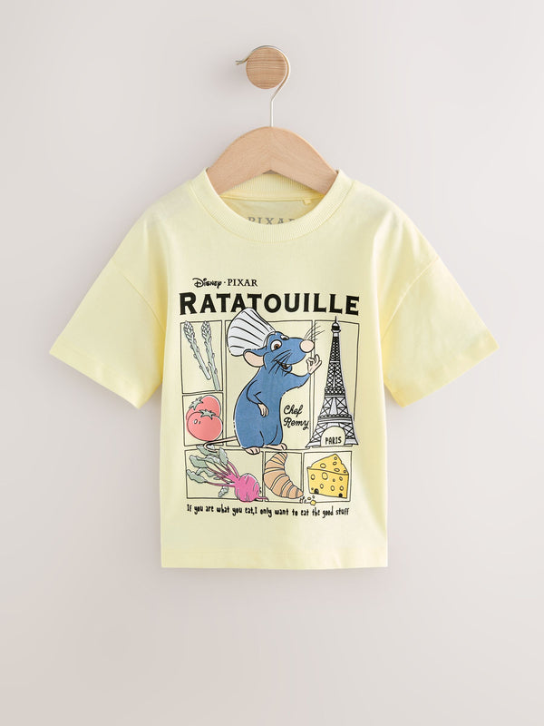 Lemon Yellow Ratatouille Short Sleeve T-Shirt (3mths-7yrs)