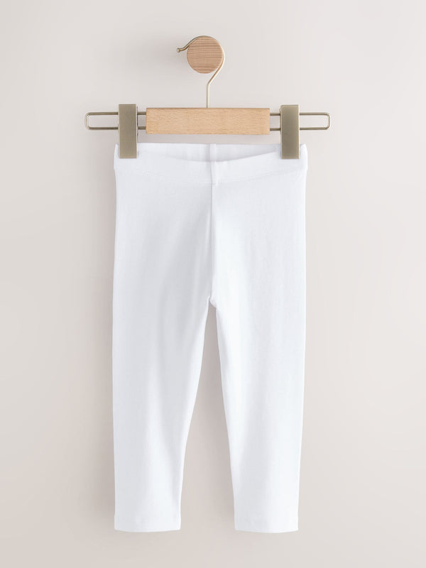 White Plain Leggings (3mths-7yrs)