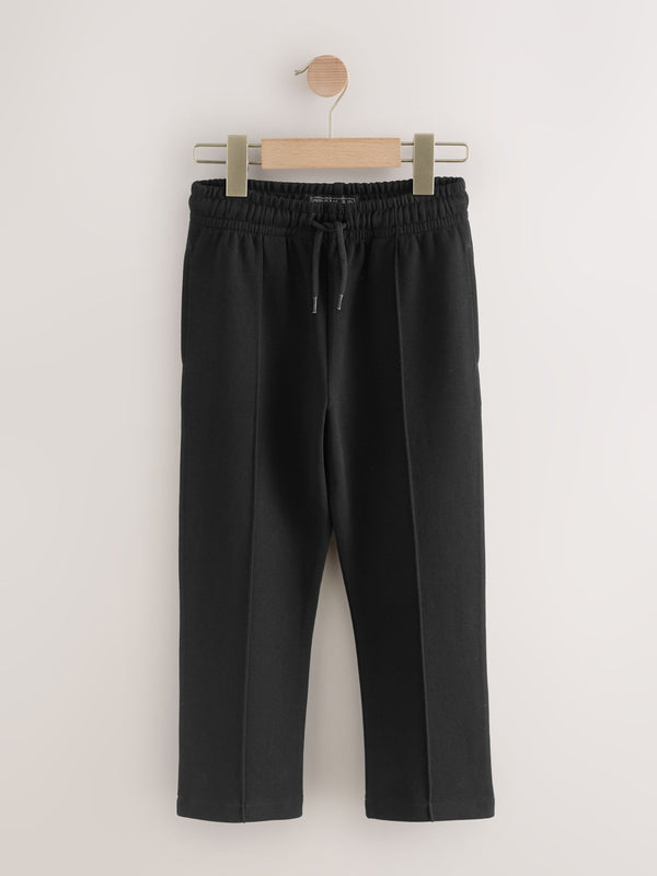 Black Regular Fit Smart Joggers (3-16yrs)