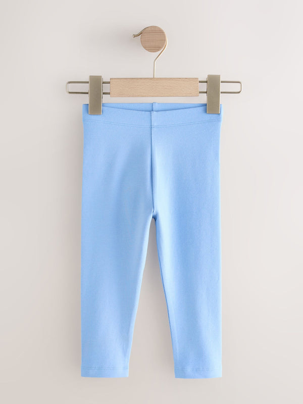 Pale Blue Plain Leggings (3mths-7yrs)