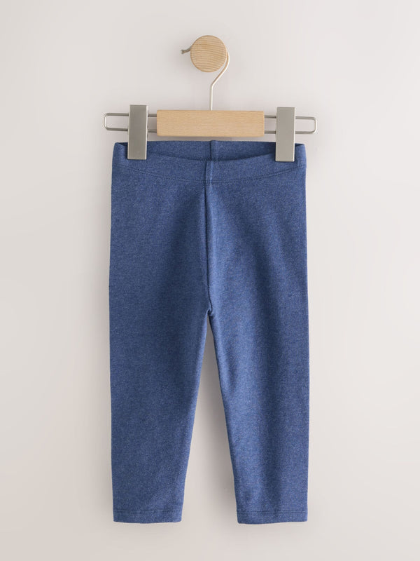 Blue Denim Plain Leggings (3mths-7yrs)
