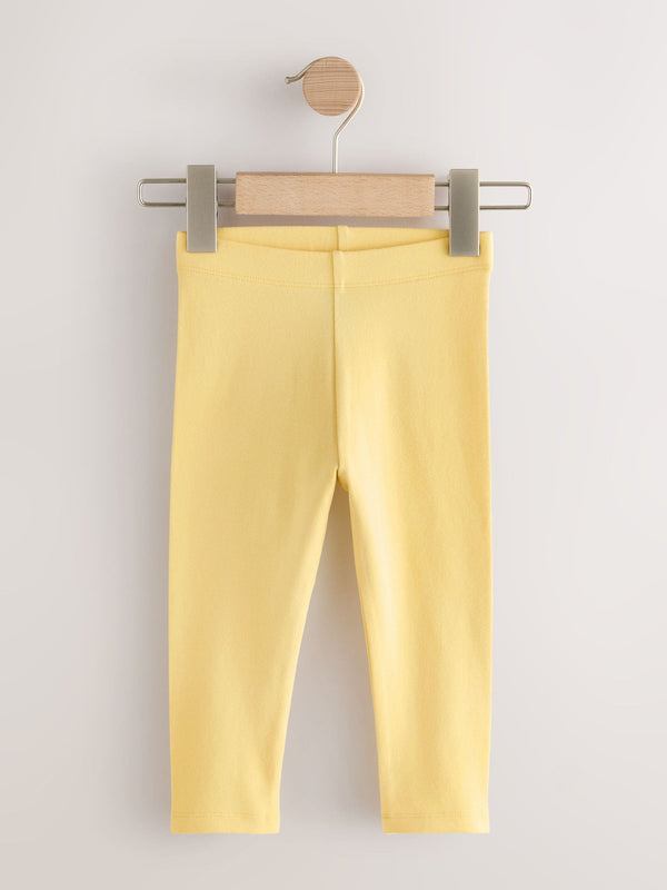 Yellow Plain Leggings (3mths-7yrs)