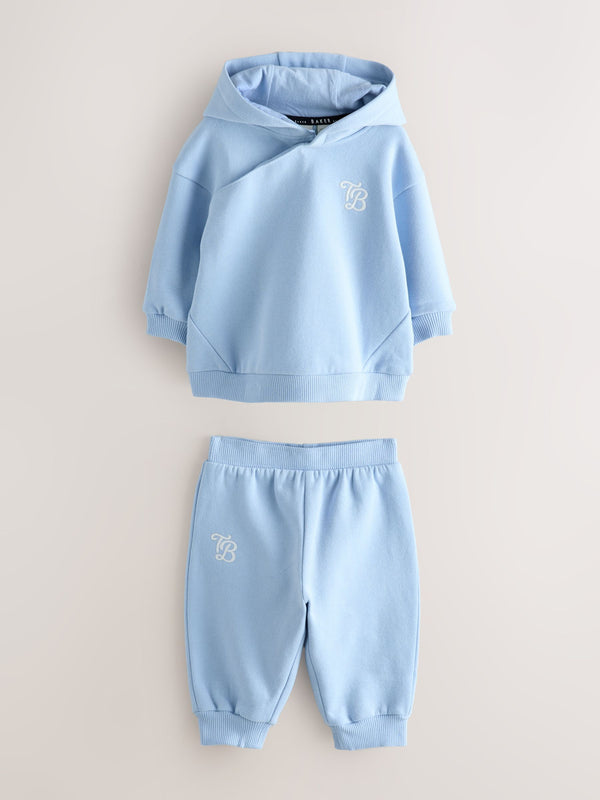 Baker By Ted Baker Blue Hoodie and Joggers 2 Piece Set